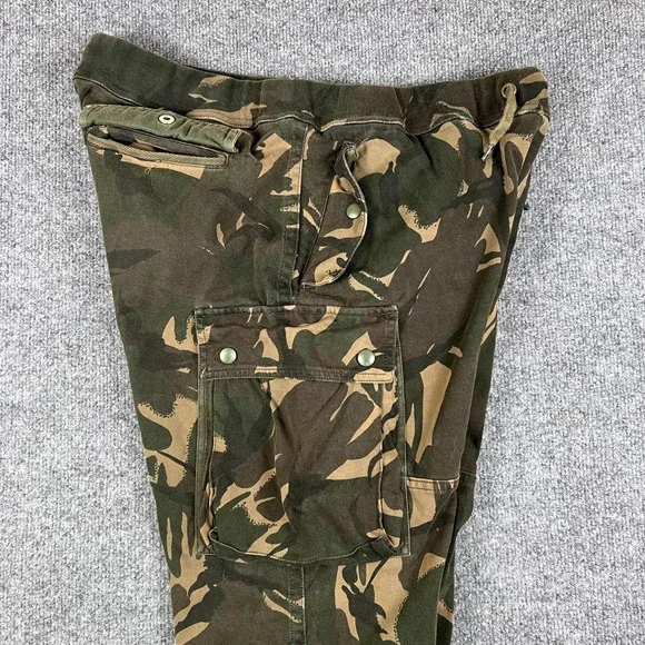 Polo Ralph Lauren Sweatpants Mens XL Green Camo Joggers Cargo Surplus Military - Picture 8 of 12
